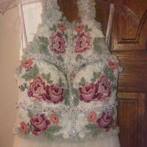 Sherri Hill Two Piece Prom Dress